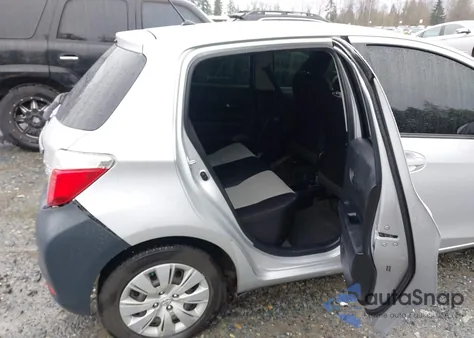 2012 Toyota Yaris Le из США, поврежденный, VIN JTDKTUD36CD527792